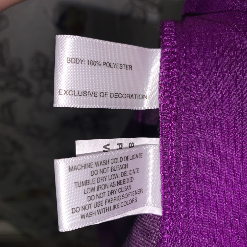 Cutter & Buck✨NWOTs✨Purple Laura Hybrid Vest - Picture 10 of 10
